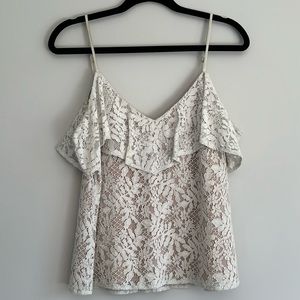 WAYF Lace Top, Size S